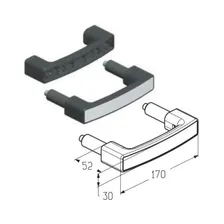 ALUTECH HGI006 ручка для ворот АЛЮТЕХ