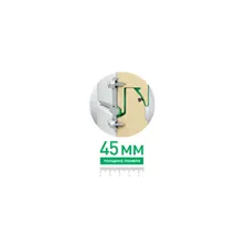 Секционные гаражные ворота Alutech Prestige 2500х2125 мм. стандартных размеров