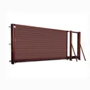 Откатные ворота. Серия Prestige Alutech 4000*2100мм.