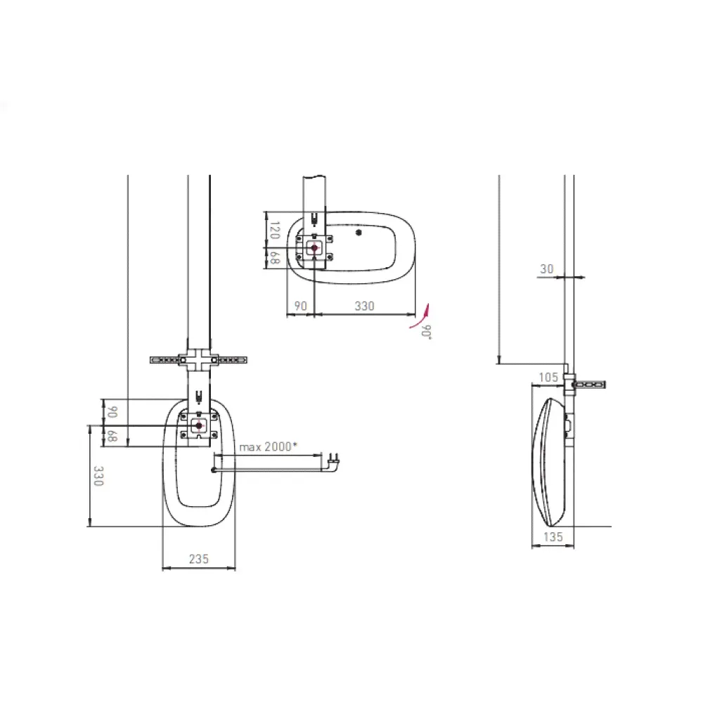 Alutech LG-600F автоматика для секционных ворот-0