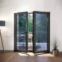 Террасная (балконная) 2-створчатая дверь Alutech ALT W72, размеры 1900×2200 мм