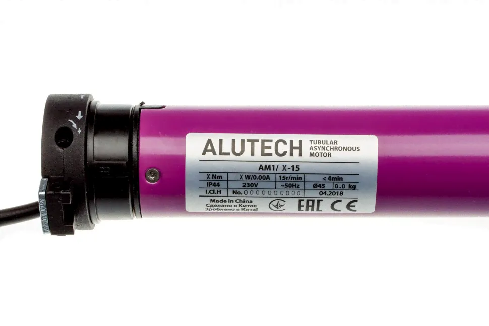 Привод ALUTECH AM1/10-15R для рольставни-0
