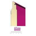 Промышленные секционные ворота Alutech 6500х6000 мм
