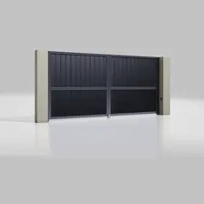 Автоматические распашные ворота ALUTECH Prestige 4000×2000 мм 1006