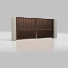 Распашные ворота ALUTECH Prestige 4000х2000 мм 1005
