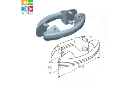 401930000 HG003 Alutech Ручка (шт.)