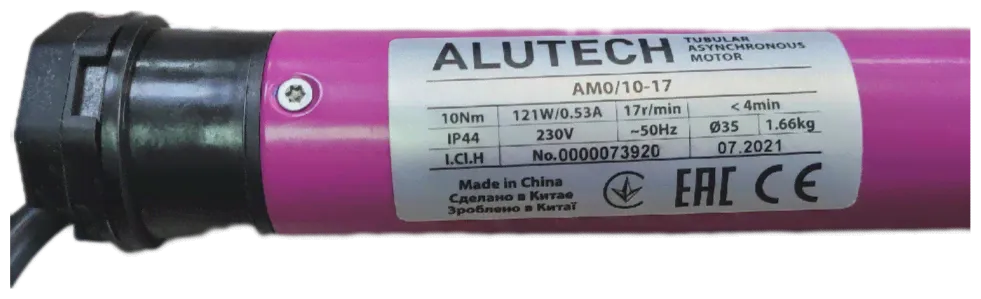 Привод ALUTECH AM0/10-17 для рольставни