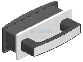 ALUTECH: 407410200 - Ручка HGI007