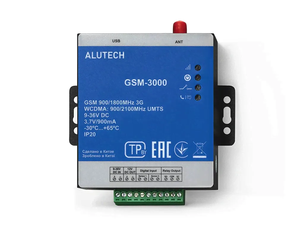 ALUTECH Модуль GSM, GSM-3000-1