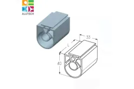 401510200 RSB04 Alutech Вставка уплотнительная (м)