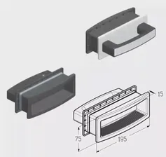 Ручка ALUTECH HGI-40.007