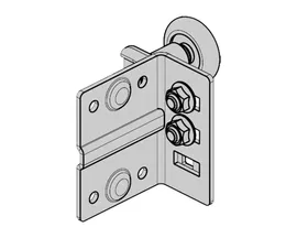 ALUTECH Кронштейн роликовый верхний, RBT-320R, 401210900